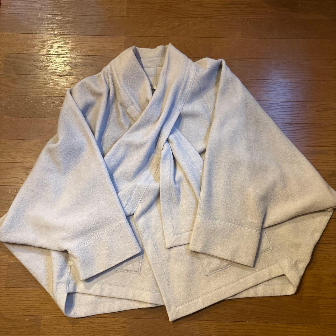 Plantation イッセイミヤケ期 ライトグレー ケープコート