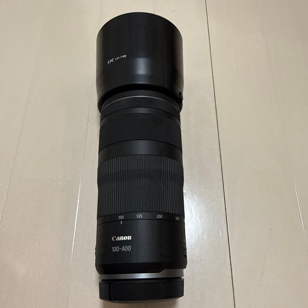 RF100-400mm F5.6-8 IS USM レンズフード・フィルター付き