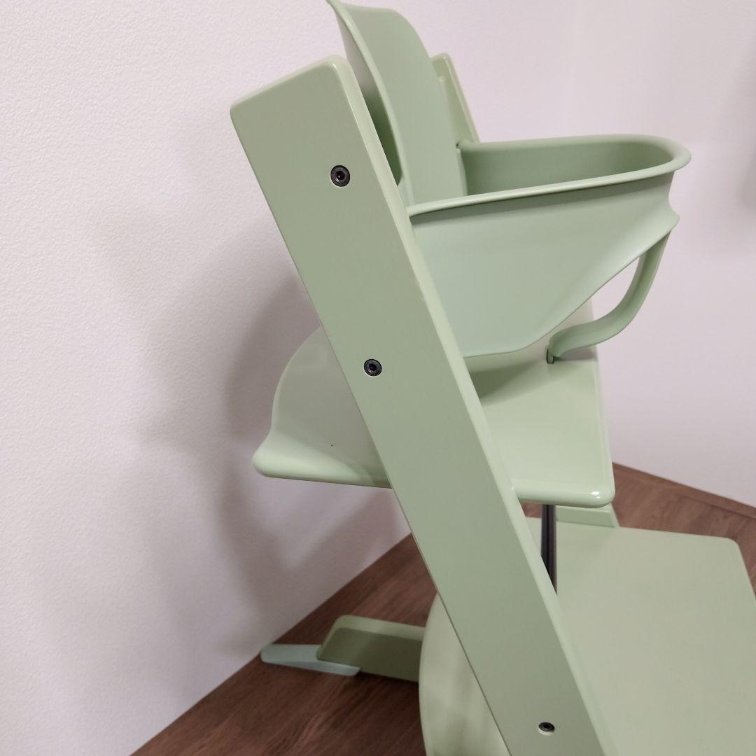 ストッケ トリップトラップ 希少モスグリーン 4シリアル　豪華セット