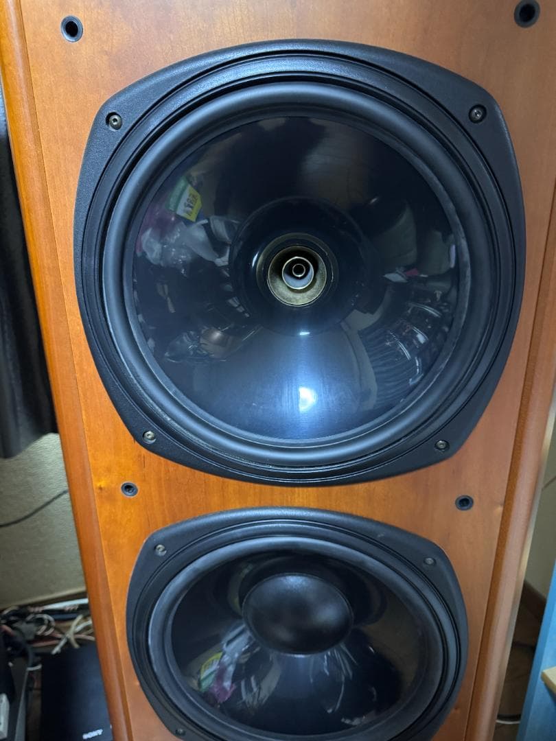 【take】TANNOY D900 アメリカンチェリー スピーカーペア