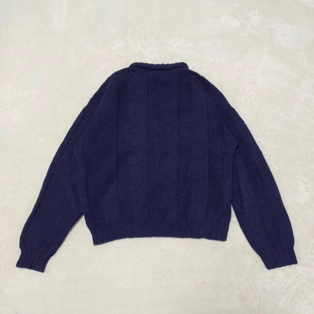 80S 90S　YVES SAINT LAURENT　ケーブルニットセーター