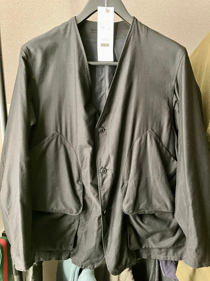 COMOLI 21SS コットンサテン ハンティングジャケット サイズ1