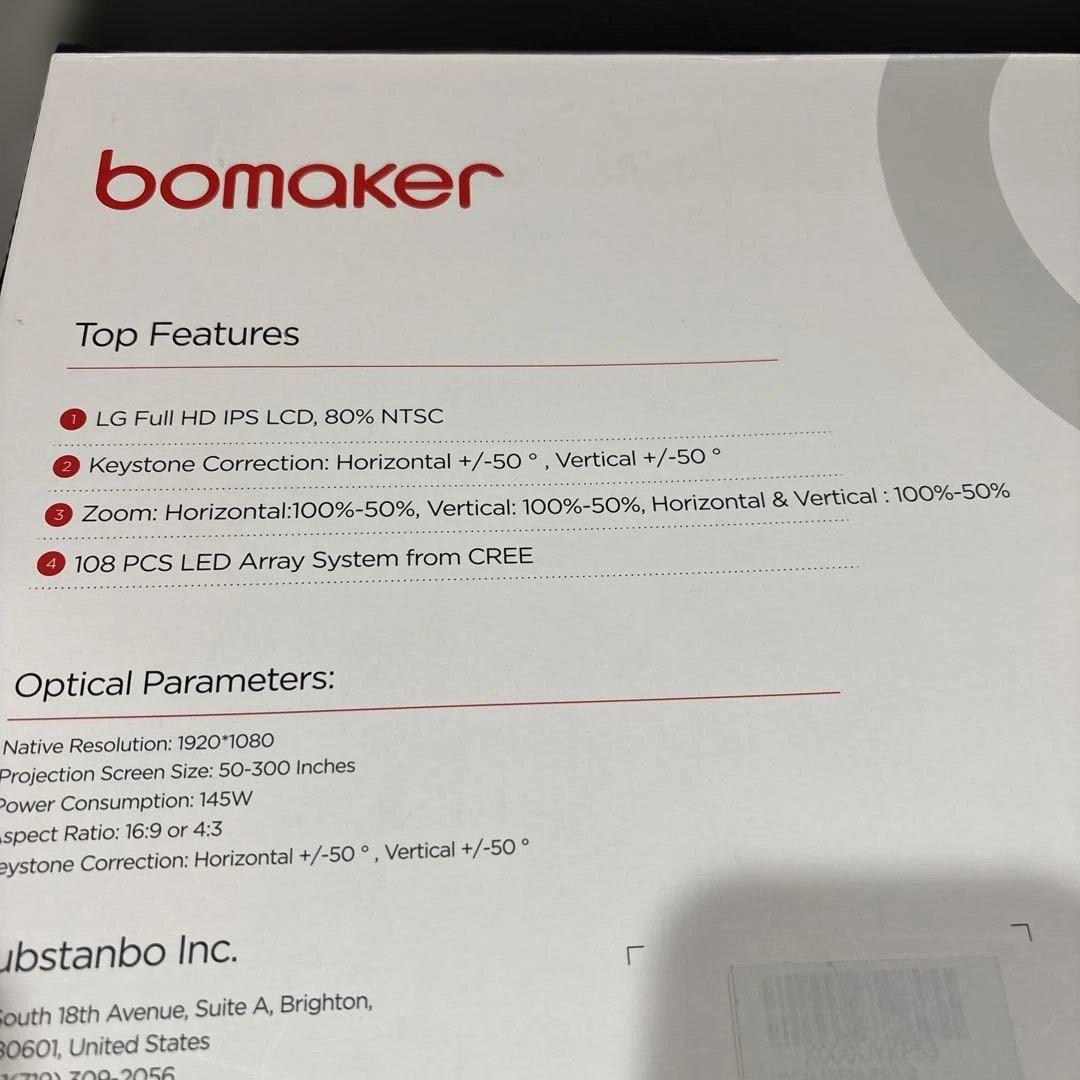 【新品】 フルHDプロジェクター 本体 LED