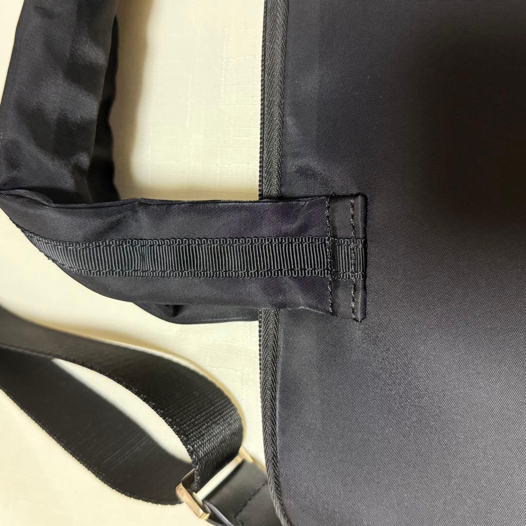 tooca トッカ　リボン　PCトートバッグ　PCケース　黒