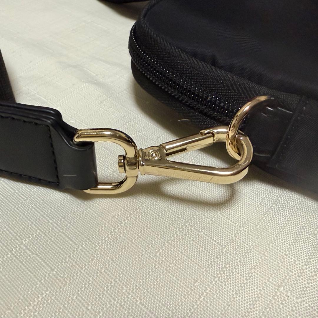 tooca トッカ　リボン　PCトートバッグ　PCケース　黒