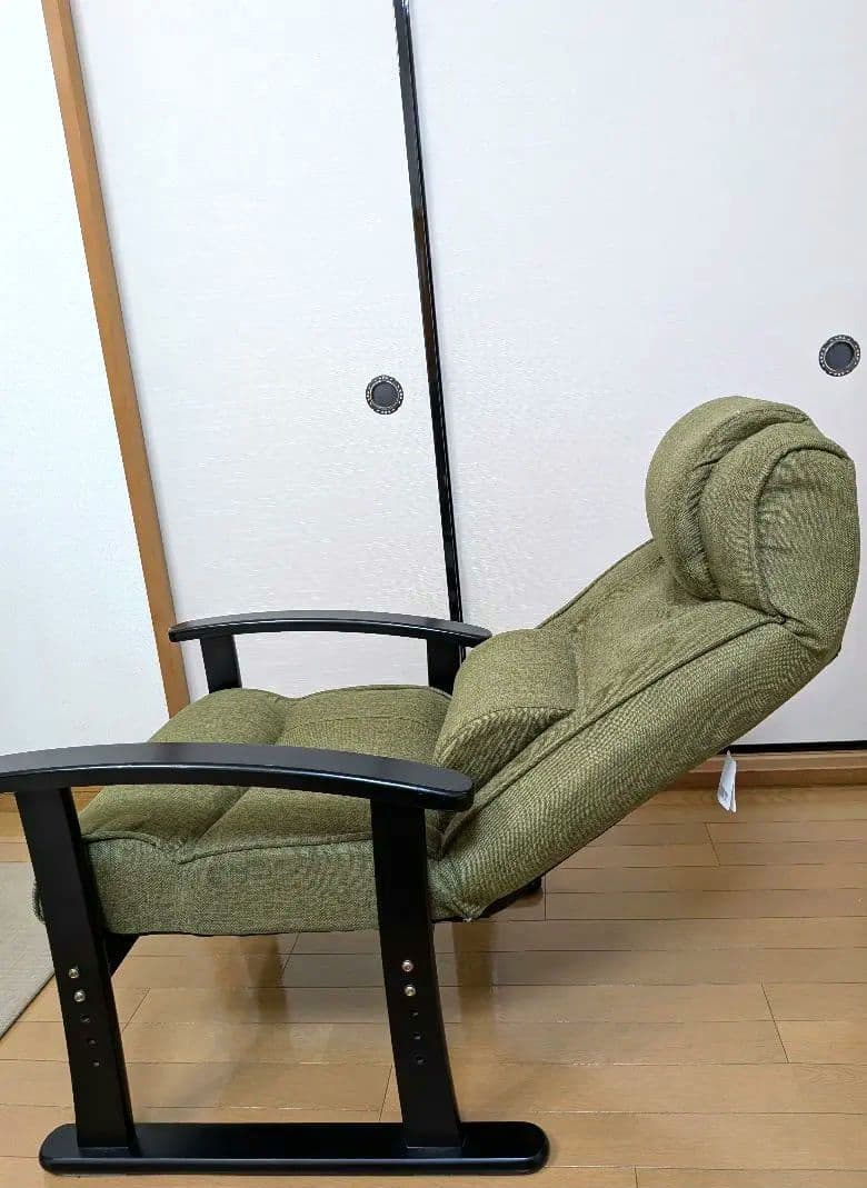 こだわりの楽々チェア　リクライニングチェア　高座椅子 14段階リクライニング