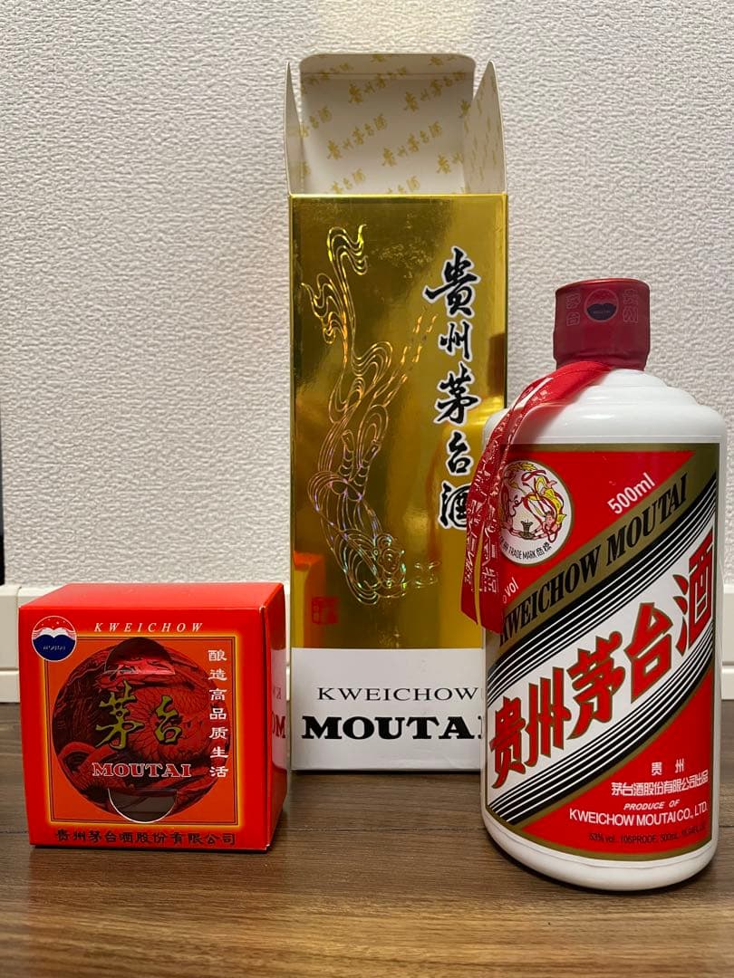 白酒 MOUTAI/マオタイ500ml「未開栓」2023 天女ラベル 53°新品