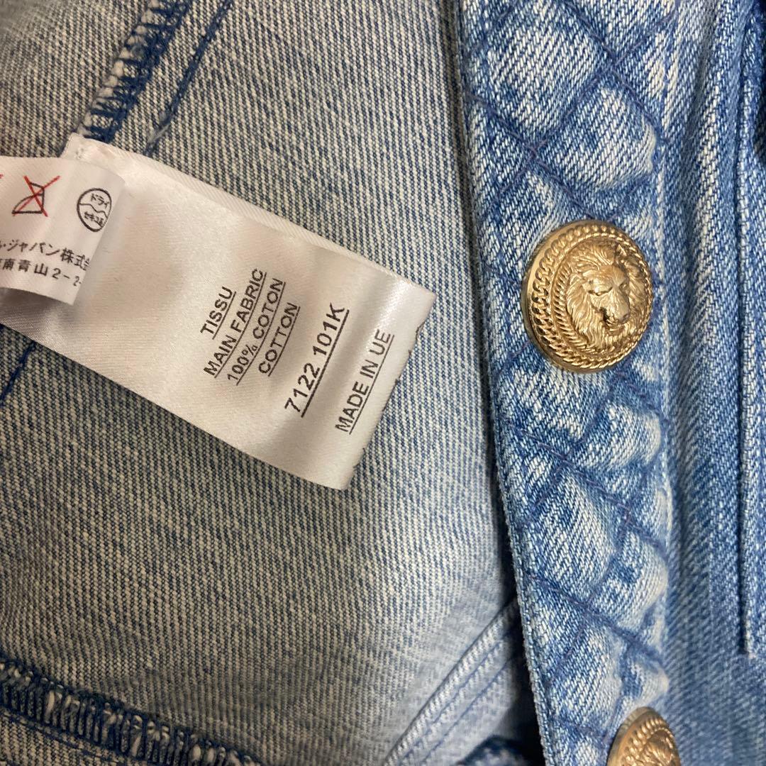 Y◆BALMAIN デニムジャケット ショート