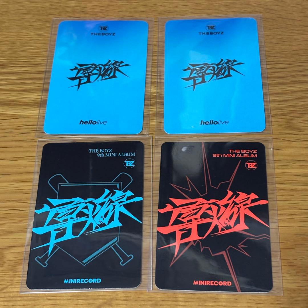 THE BOYZ Q 導火線 店舗特典トレカセット