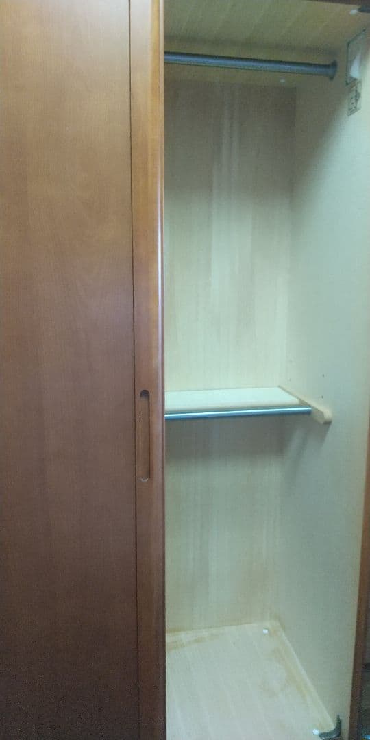 専用 パイナップル様 洋服クローゼット ミラー付き 引き戸 旭川ブランド