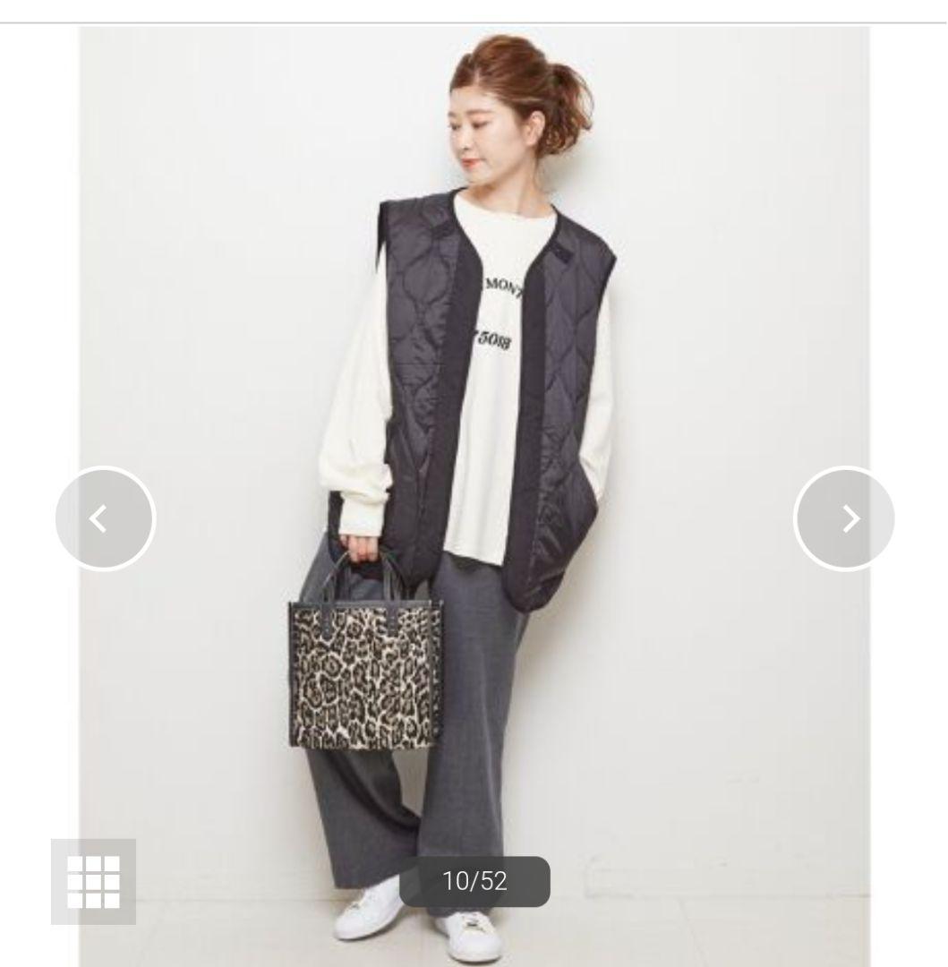 スピックアンドスパン CNフーディーライナー3WAYブルゾン ブラック 38