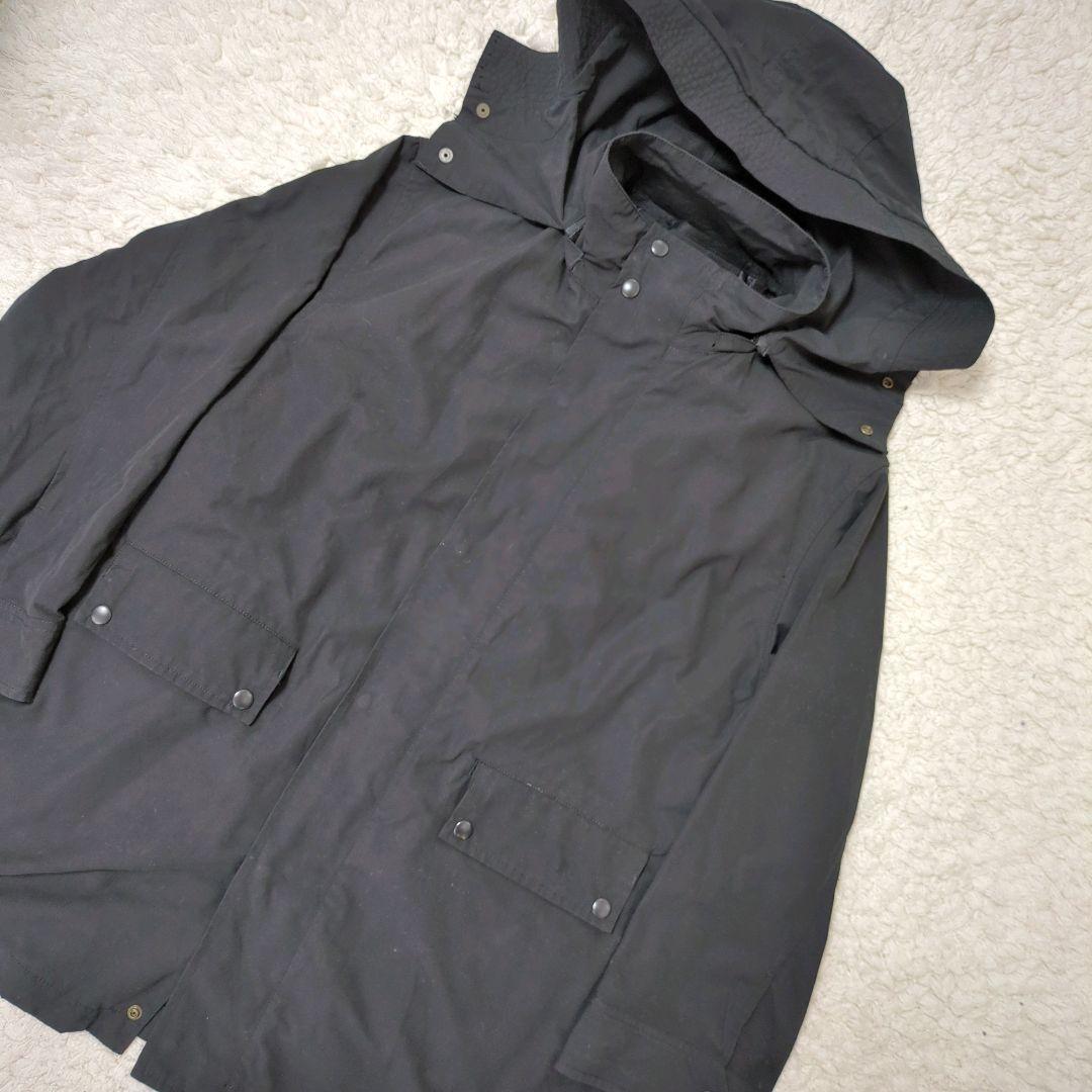 スピックアンドスパン CNフーディーライナー3WAYブルゾン ブラック 38