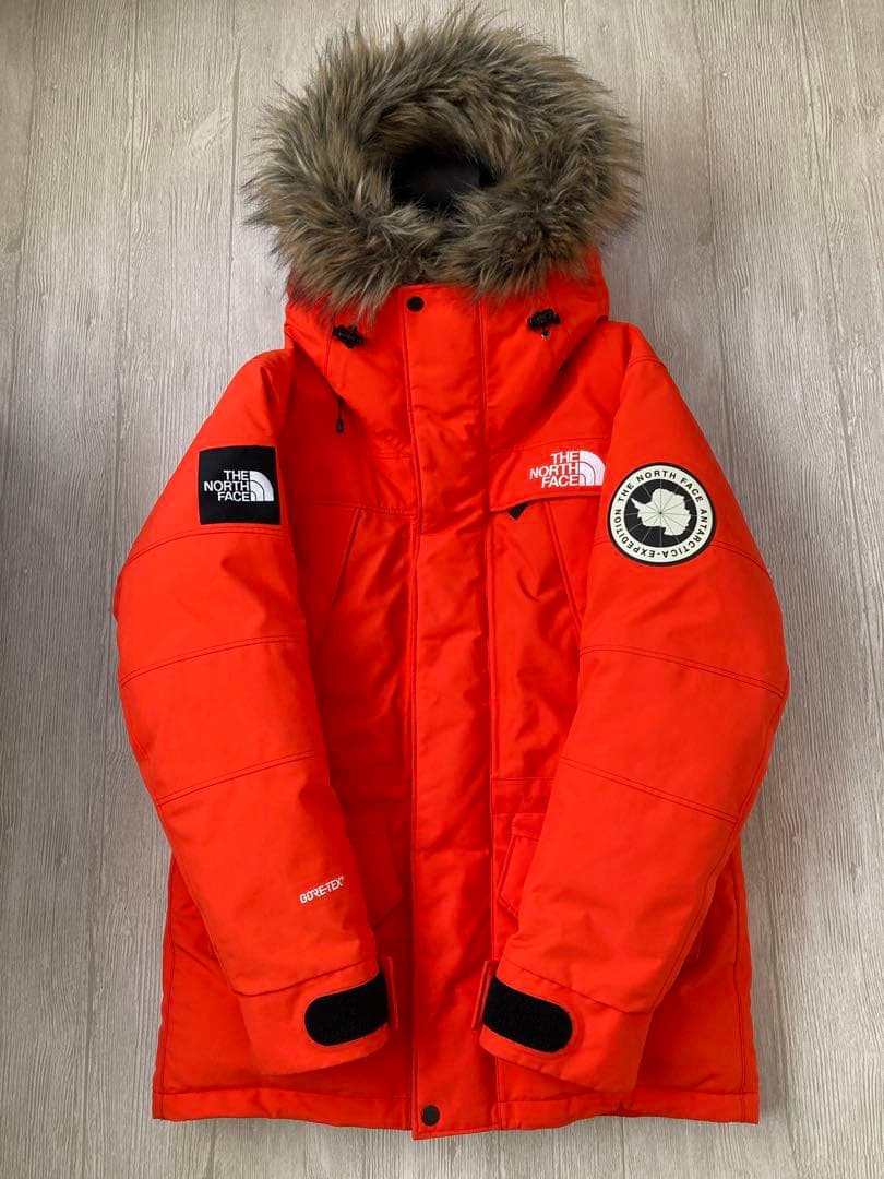 廃盤希少　ノースフェイス　アンタークティカパーカダウン　GORE-TEXオレンジ