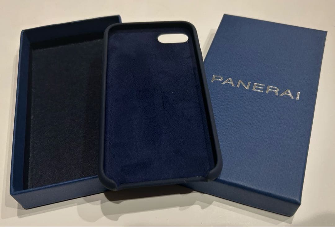 PANERAI 時計デザイン iPhoneカバー　ケース　ネイビー　ノベルティ