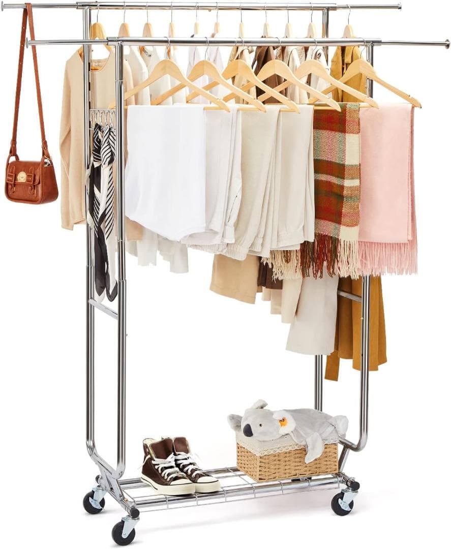 洋服ラック　ハンガーラック パイプハンガーラック 耐荷重150KG 業務用