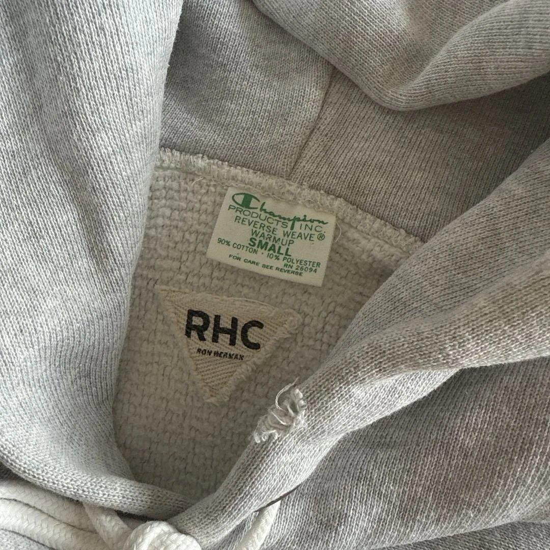 【希少】RHC ロンハーマン グレー パーカー チャンピオン フード