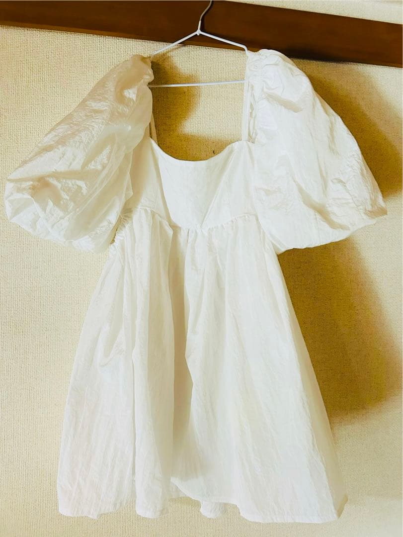 eimy　WCJ 2way パフスリーブ ブラウス 肩出し 若槻千夏