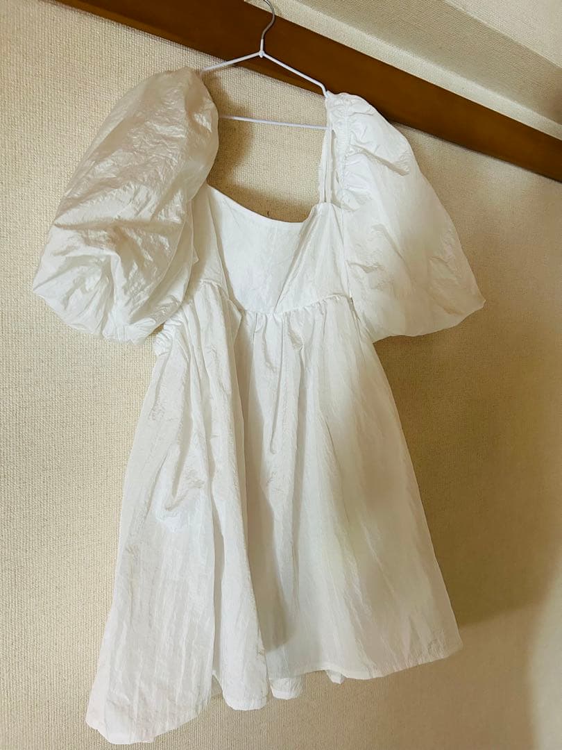 eimy　WCJ 2way パフスリーブ ブラウス 肩出し 若槻千夏