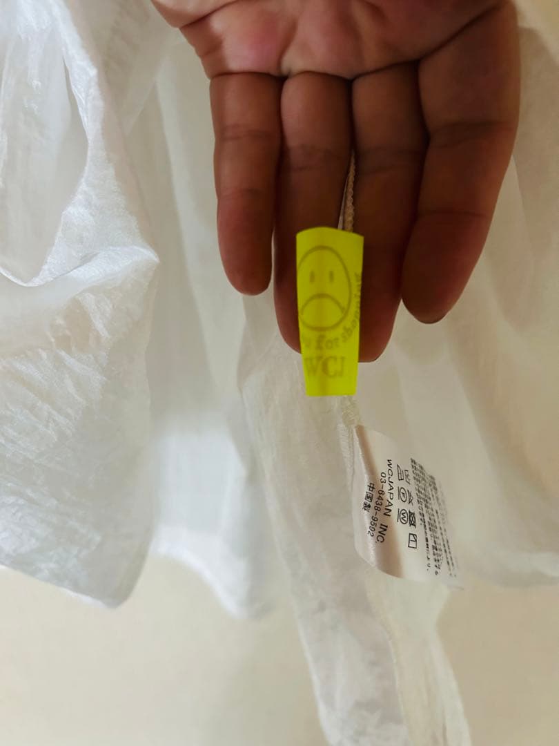 eimy　WCJ 2way パフスリーブ ブラウス 肩出し 若槻千夏