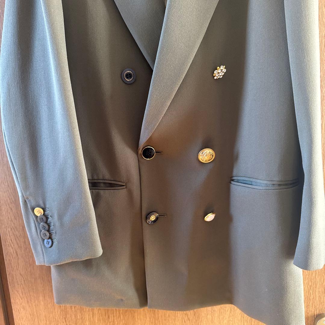 ジャケット・アウター Ameri EMBELLISH BUTTON PAPA TW JACKET