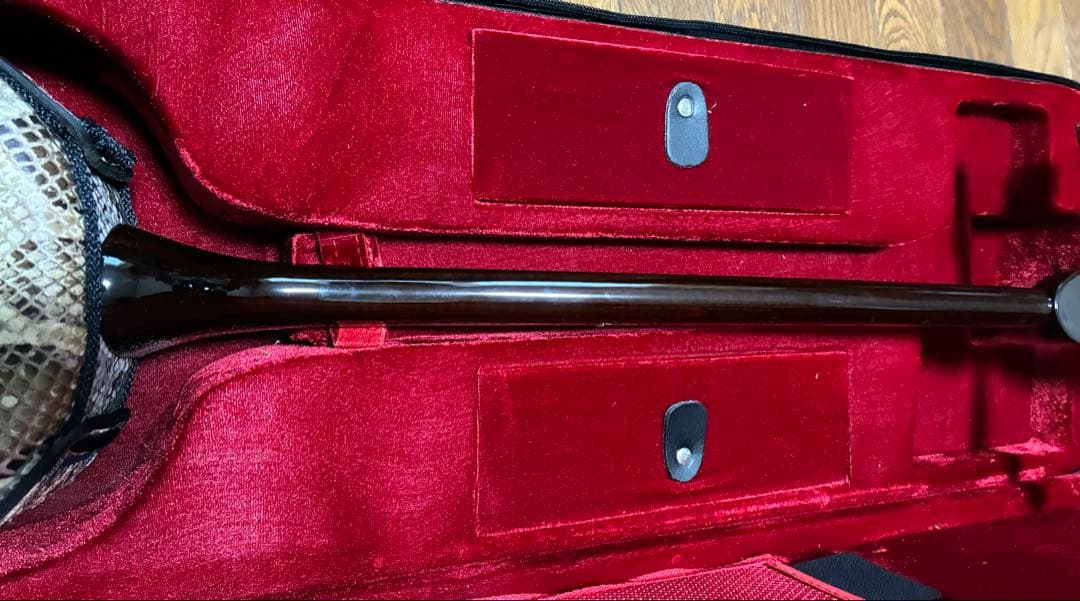 三線 人工蛇革 ケース付き