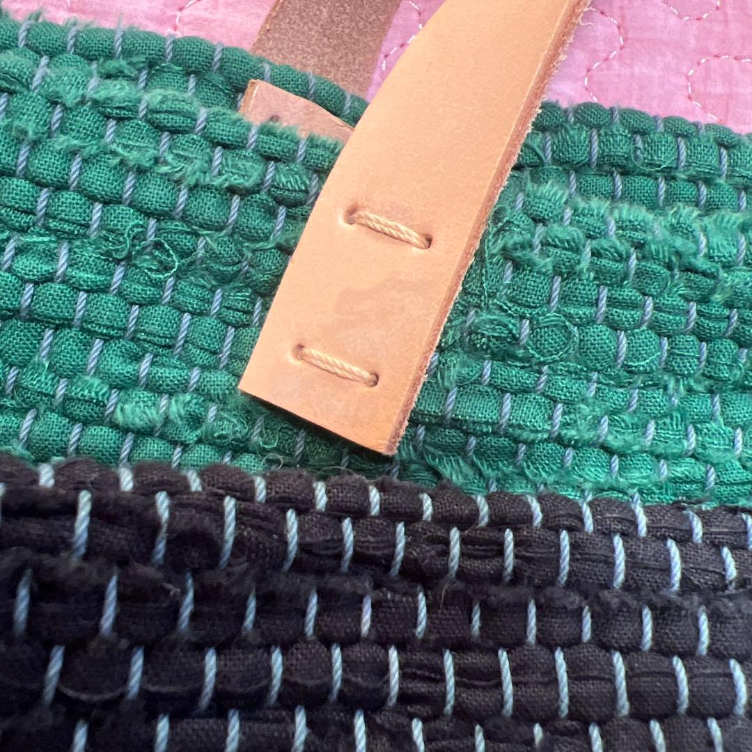 梅原和香　裂き織りバック