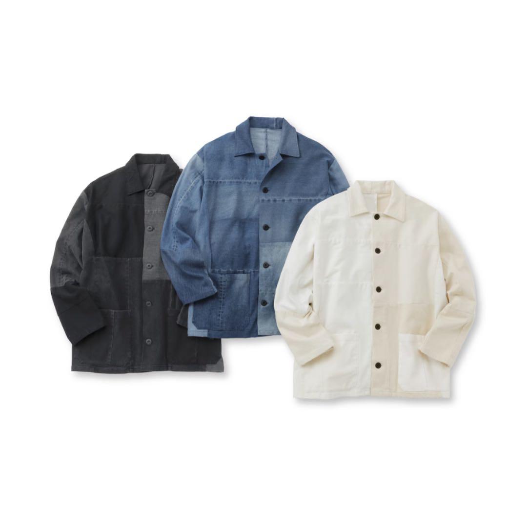 無印良品 つながる服 デニムカバーオール ジャケット
