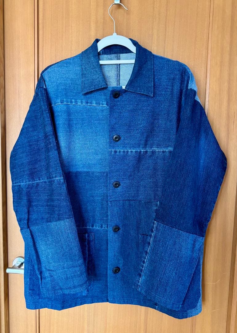 無印良品 つながる服 デニムカバーオール ジャケット