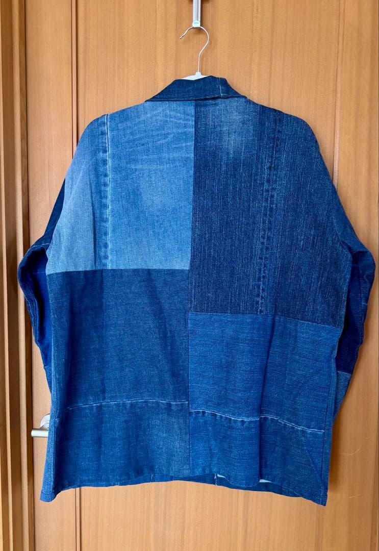無印良品 つながる服 デニムカバーオール ジャケット
