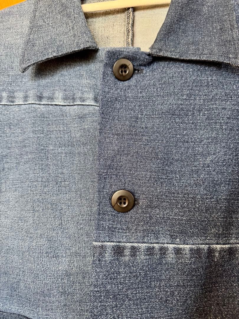 無印良品 つながる服 デニムカバーオール ジャケット