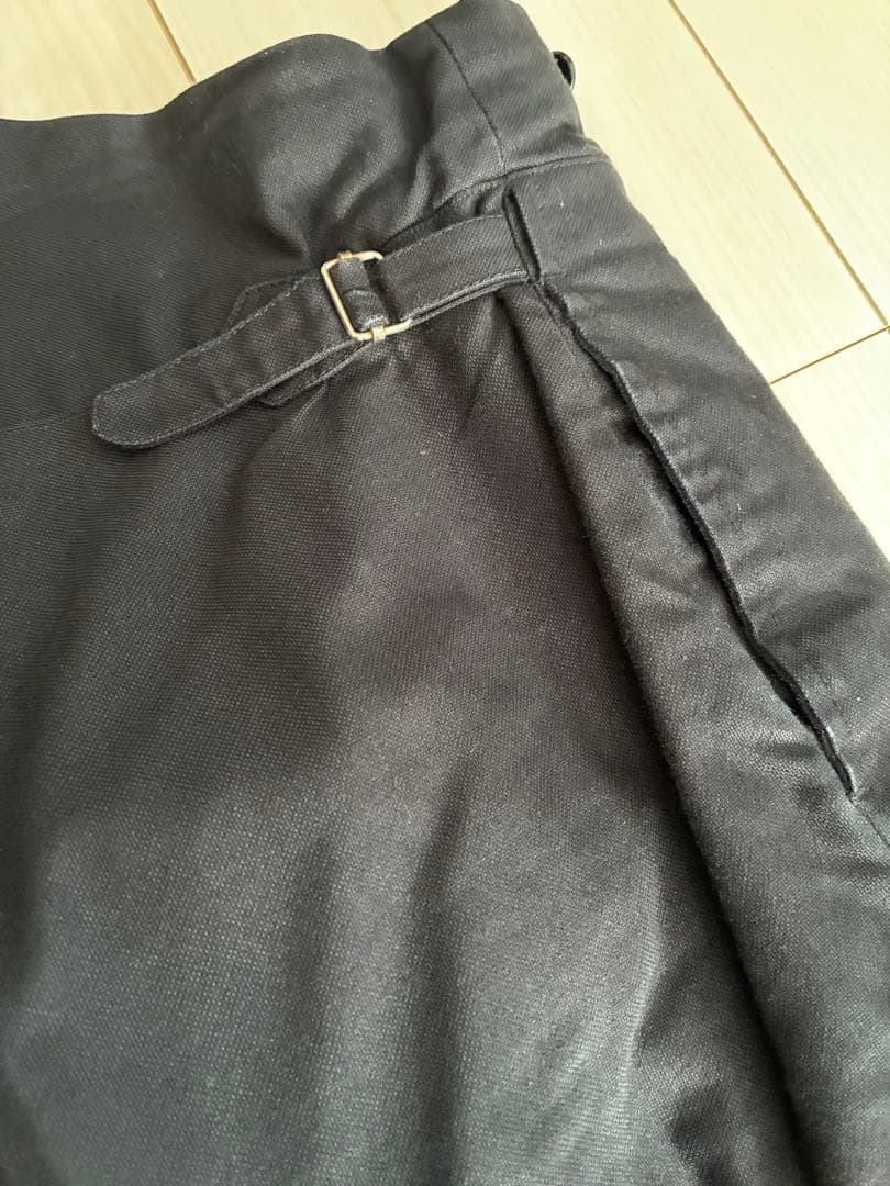 44 ANATOMICA TANGO PANTS パナマコットン 黒