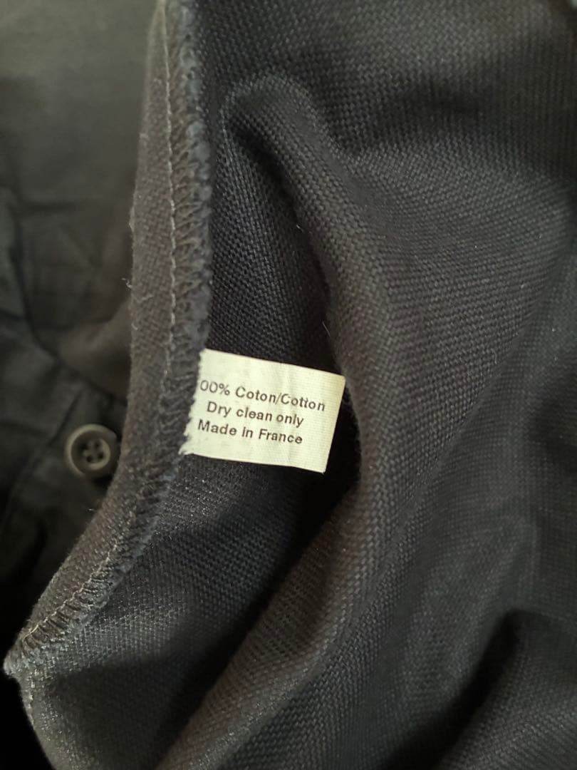 44 ANATOMICA TANGO PANTS パナマコットン 黒