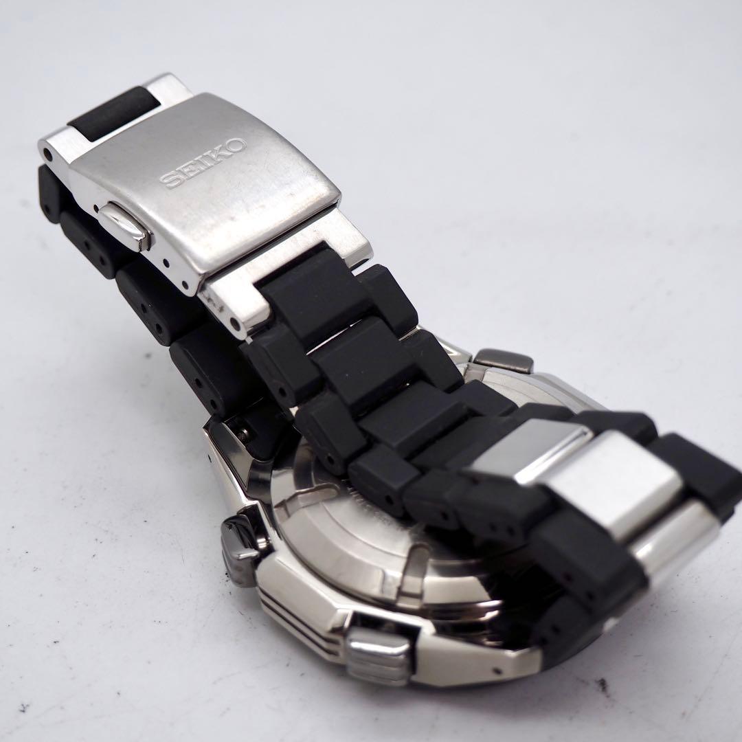 212 稼働【美品】SEIKO 時計　メンズ　イグニッション　アナデジ　チタン