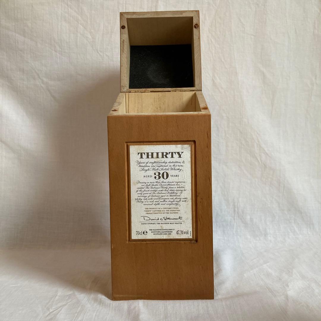 バルヴェーニ　サーティ３０年　シングルモルトウイスキー　木箱入り　レア