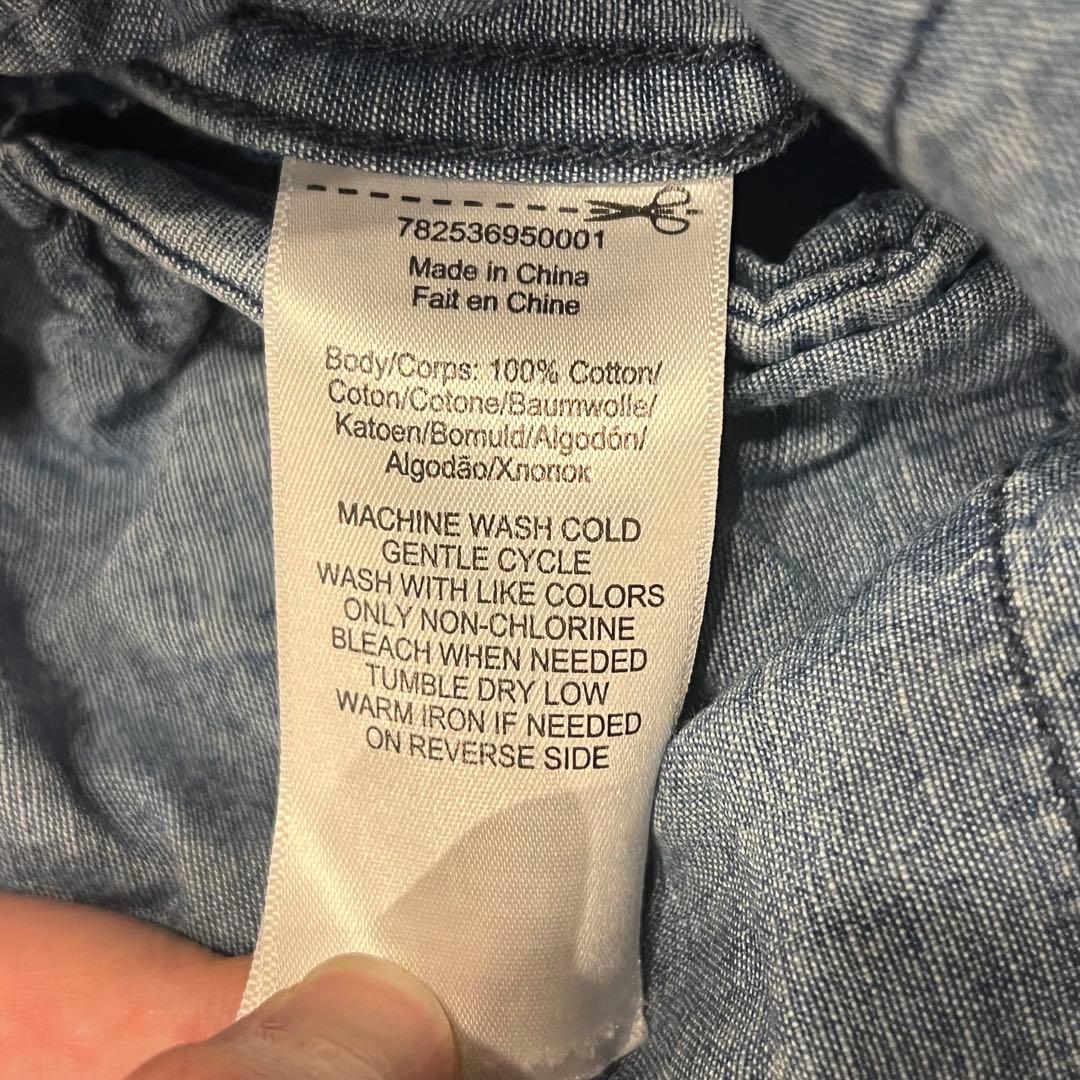 パンツ RRL denim check shorts chambray