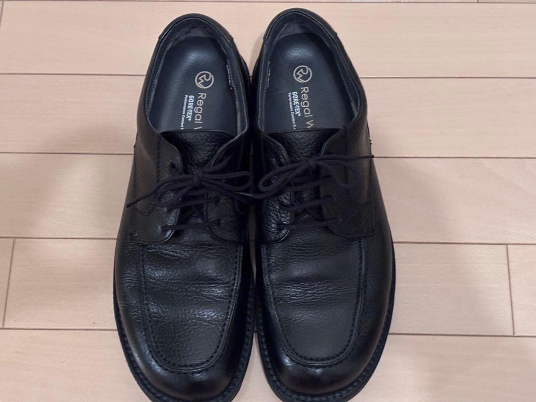 美品リーガルウォーカー Uチップ ブラック ゴアテックスRegal Walker