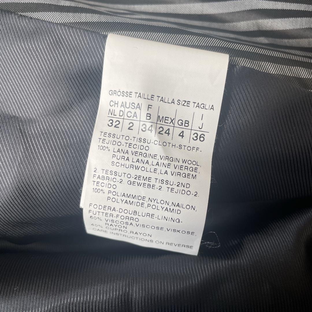 マックスマーラ スポーツマックス ウール　フレア　ロングコート　ブラック　36