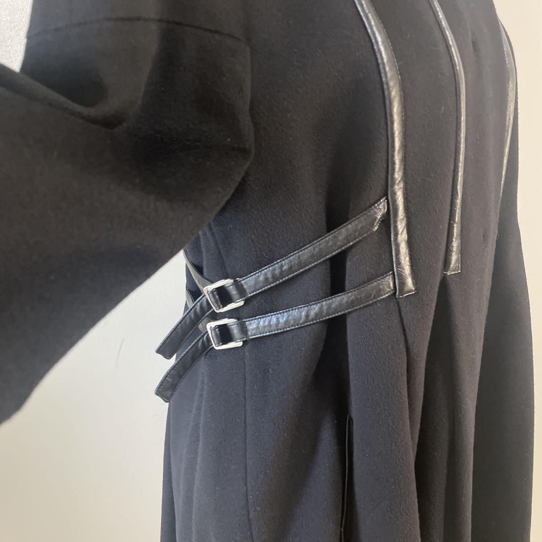 マックスマーラ スポーツマックス ウール　フレア　ロングコート　ブラック　36