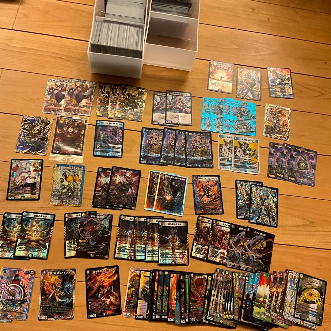 か*ん様 デュエマ引退品　大量　まとめ売り　デッキ　デッキパーツ　VRSR 優良