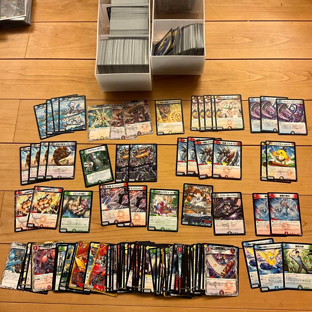 か*ん様 デュエマ引退品　大量　まとめ売り　デッキ　デッキパーツ　VRSR 優良