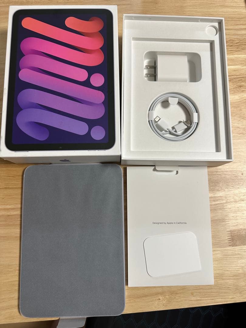 iPad mini (第6世代) セルラーパープル + Apple Pencil