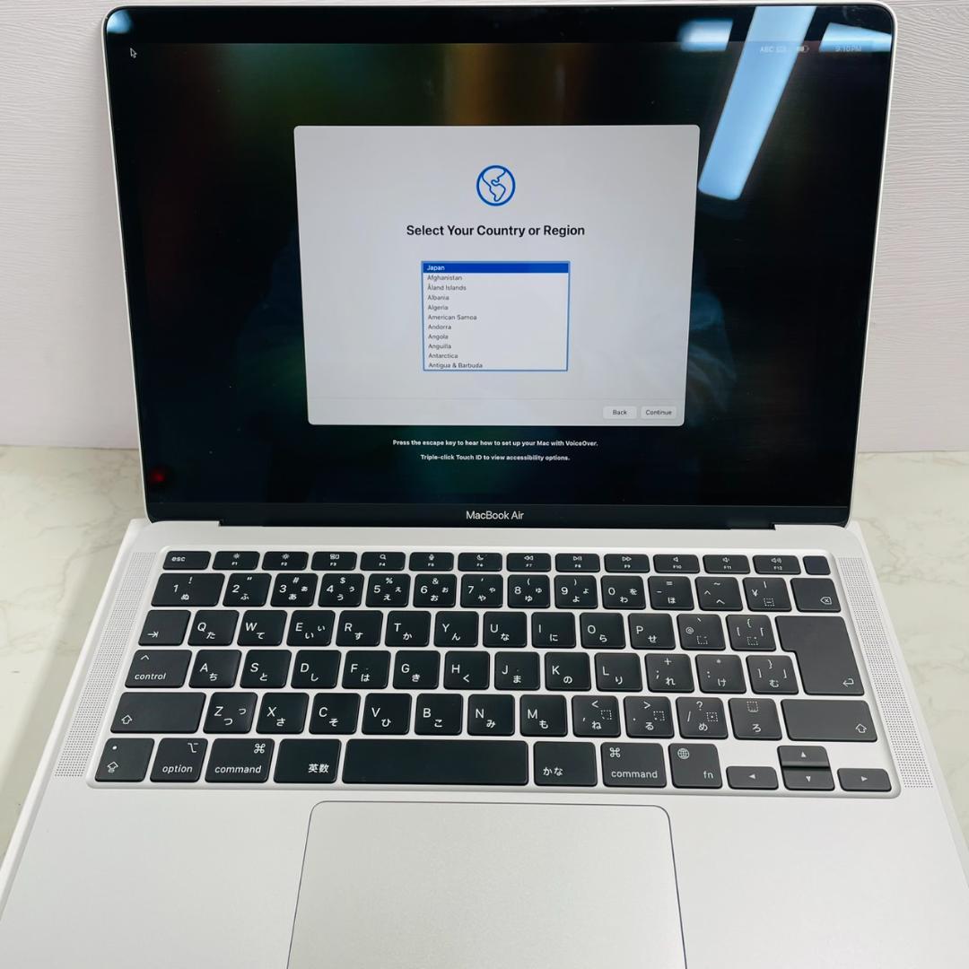 MacBook Air 13インチ 2020 M1 8GB SSD 256GB