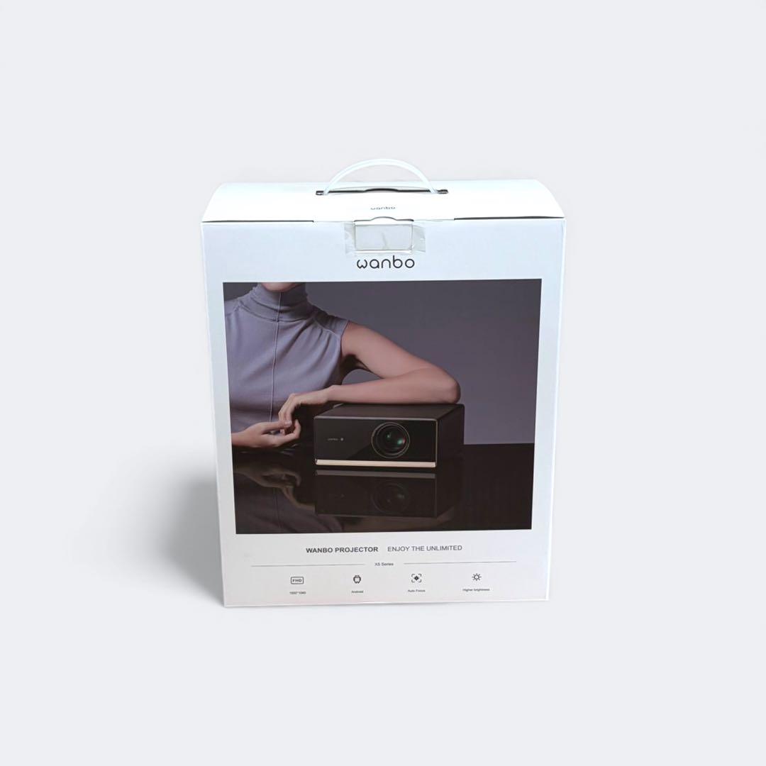 Wanbo X5 Pro プロジェクター1100ANSI・Google TV搭載