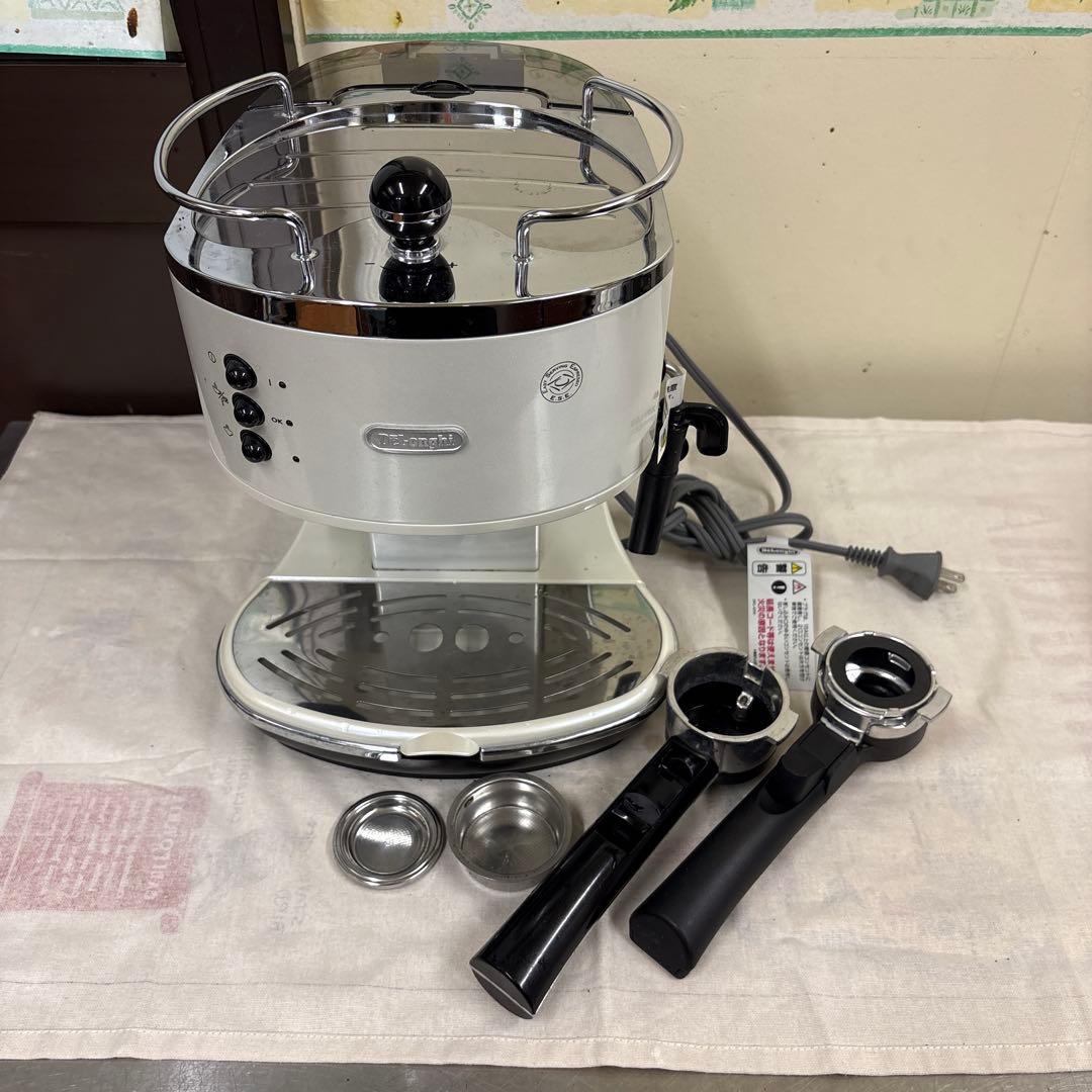 本日終了予定 デロンギ ECO310Ｗ グラインダー、ミルクピッチャー付