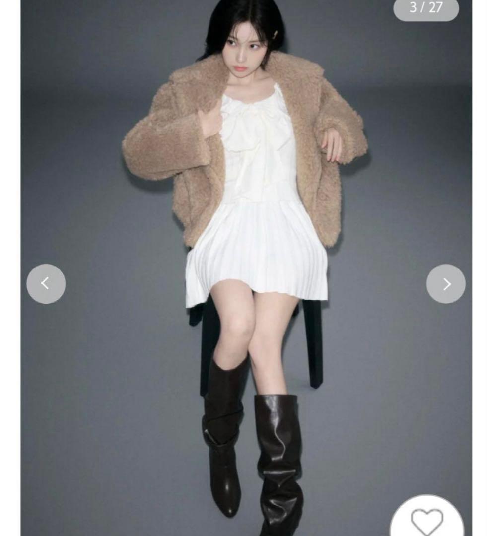 SNIDEL スナイデル ボアショートコート