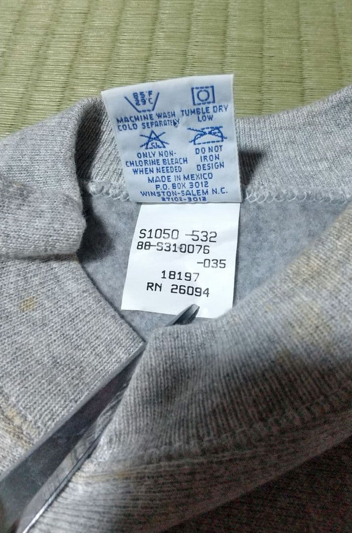 90sデッドストック Champion Reverse Weave L