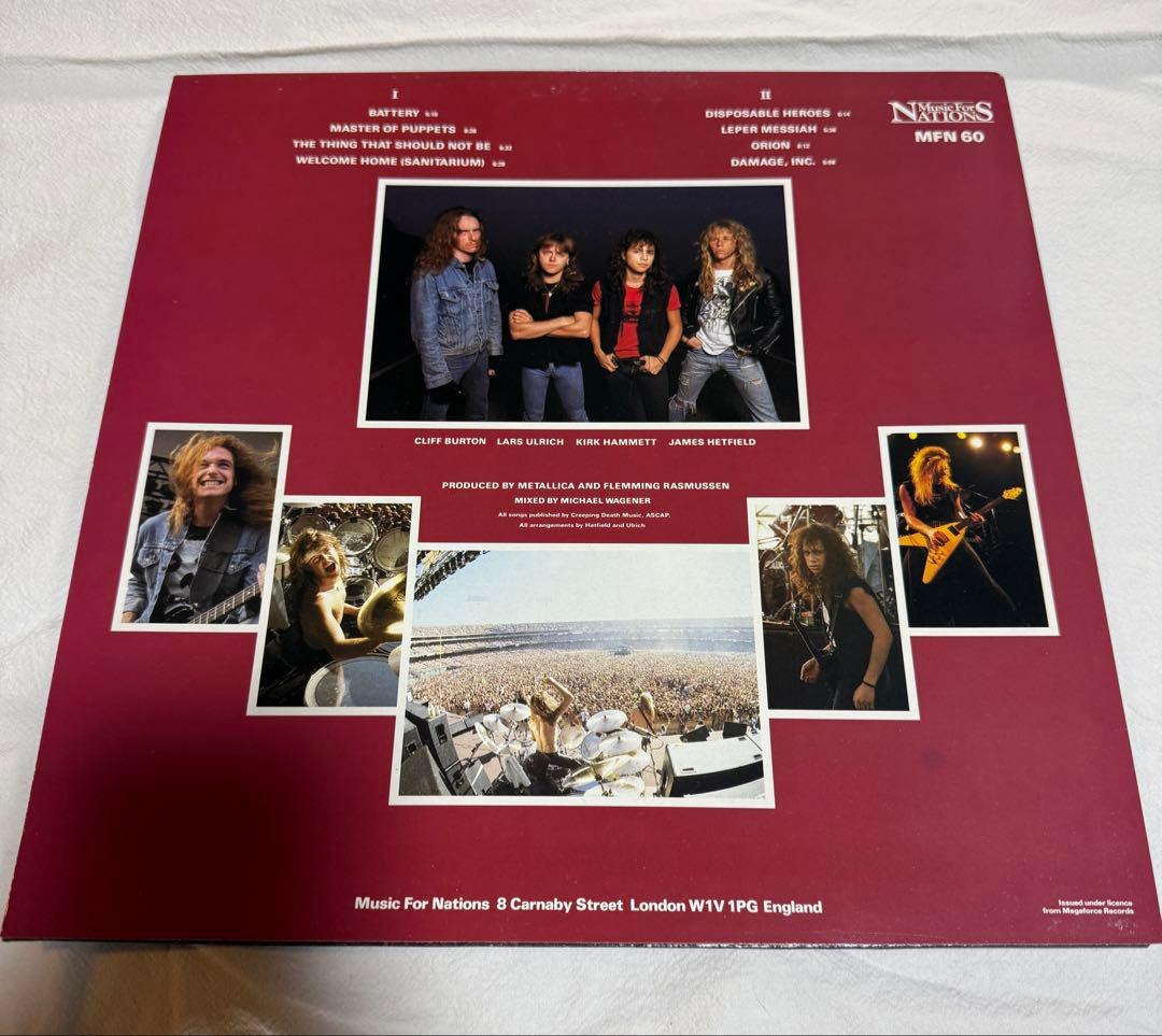 LLICA / Master of Puppets / LP MFN盤