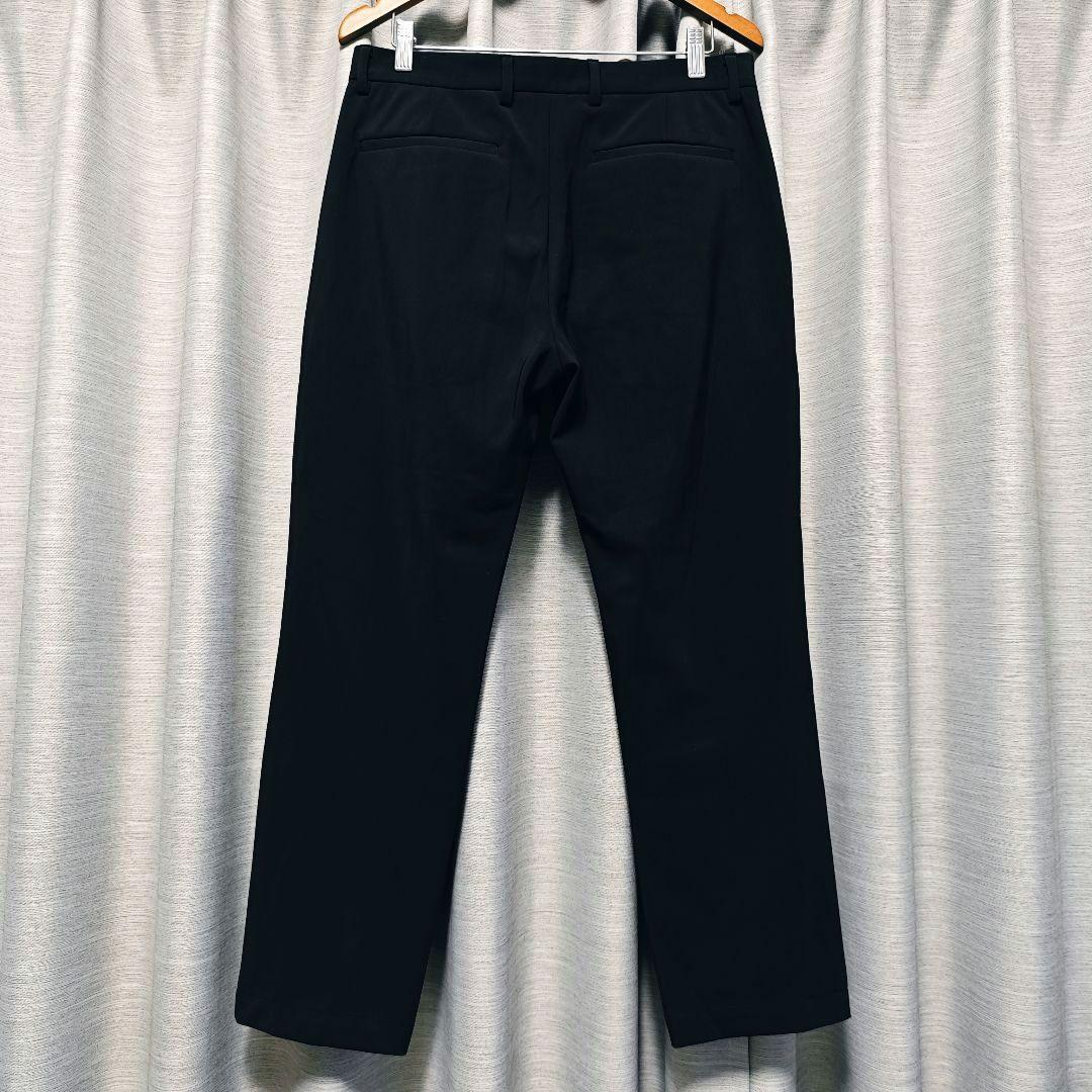 【美品：Theory】高機能ジャージー スラックス「M：ブラック」