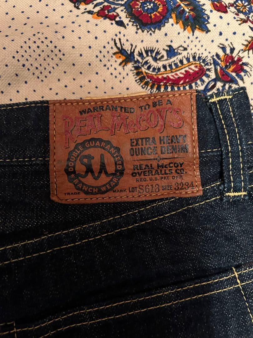 REAL McCOY'S S613 ストレートデニム