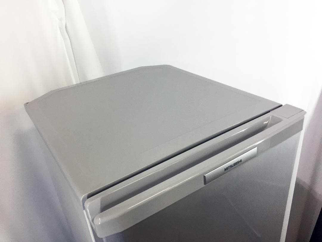 送料無料★三菱 ラウンドカット 2ドア冷蔵庫 【MR-P15W】